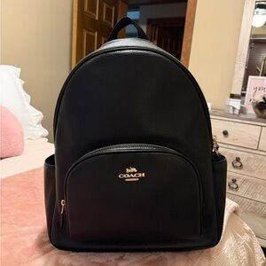 Coach Black Backpack